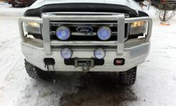 I am selling my truck and have a herd bumper with a 15000 LB winch and four PIA lights. The bumper was originally ordered for my 2002 F350 and now is on my 2005 F350. Its the nicest bumper you can order and is deer proof. It cost me over $6000.00 for
