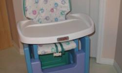 Evenflo High Chair
Converts to a table and chair