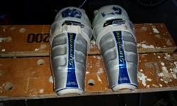 Hockey shin guards for sale size 9
