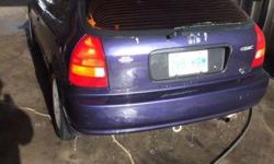 Make
Honda
Model
Civic
Year
1997
Colour
Dark purple
kms
255000
Trans
Manual
Selling my commuter car. Has been a great car!
1997 Honda Civic CX.
-255,xxx km currently.
-1.6L non vtec, 5 speed manual. Doesn't burn any oil.
-Gets 7L/100km consistently around