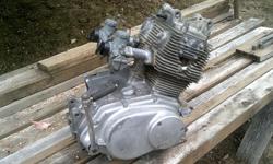 Honda CL160 Engine, 1966
Twin cylinder
Turns over easily
Been stored with engine storage lubricant on pistons, cylinder wall etc.
Have more 160/175 parts as well