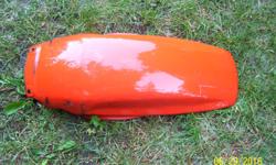 i have a good solid rear fender, part number 80100-KS6-700ZB for a Honda CR dirtbike. Itwill fit
1988 CR125
1988 CR250
1988 CR500
1989 CR125
1989 CR250
1989 CR500