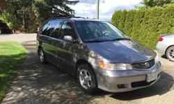 Make
Honda
Colour
Gray
Trans
Automatic
One owner and extremely well maintained car.
Oil changes done on time.
Inside is in immaculate condition and fully loaded.
Recently done the timing belt, water pump and new tires ($2,000 plus) and no work needs to be