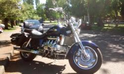 Beautiful ride, super smooth. Bought another one and have to sell this one. Comes with a windshield.
126,175 km
Here is some info on the Valkyrie from Totalmotorcycle.com
Engine
Â· Liquid-cooled 1520cc six-cylinder engine is tuned for excellent roll-on