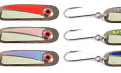 PEETZ is pleased to reintroduce this legendary lure with some exciting updates. Each 3" spoon is individually pressed and hand polished at PEETZ workshop in Victoria, BC, using top quality, solid brass that is then nickel coated. They are finished using a