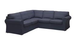 Ikea EKTORP 2+2 Corner Sofa Slipcover - Jonsboda Blue (302.545.47)
- brand new in package
- $240 firm (slipcover only, no sofa included)
CARE INSTRUCTIONS:
Removable cover
Machine wash, warm 104 F(40Â°C).
To be washed separately.
Do not bleach.
Do not