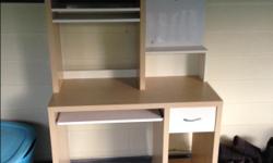 Nice Ikea Student desk in good condition with built-in whiteboard.
The desk is 41 inches wide, 20 inches deep and 64 inches tall.