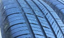 These tires are in good shape
original tread depth 10/32
these tires have 7/32 tread 62% condition
Please call during business Hours
9:30 to 5pm Tuesday to Saturday
250 246 5443 , Please search RkTire Chemainus for location
thanks Rob. Please view my