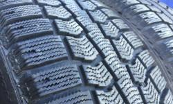 Never to early to pick up your winter tires ,
pick them up for 235$ and have them installed later for 65$
these tires are in excellent condition
original tread 11/32
2 tires have 10/32, 89% tread
the other 2 have 8/32 tread 67%
Please call during business