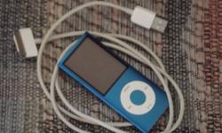 i have a blue ipod nano 8gb 4th generation in mint condition, im asking $80 obo for it and it comes with an adapter cord, no head phones sorry but u can get a really good pear anywheres.!!!!!!!!!!!!!!!!!!!