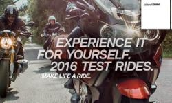 BMW Canada Test Ride Day! Saturday July 16th!
Sign up today, spots fill quickly!
Call Island BMW 250-474-2088 or email Bill at bwellbourn@islandbmw.ca
Time: Saturday July 16th - 9:00am, 10:30, 12 noon, 1:30 and 3:00pm.
Location: Island BMW - 735