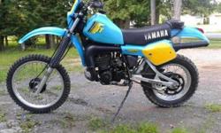 I have various parts from a 1981(I believe) Yamaha IT465, YZ465. Front end, wheels, forks, frame, swingarm, monoshock, plastic, all in decent shape, no engine parts. Let me know what you need or take all for 200 bucks.