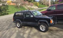 Make
Jeep
Model
Cherokee
Year
1988
Colour
Black
kms
314000
Trans
Manual
88 jeep Cherokee (Laredo)
Runs great!
4 Brand new Michelin tires
Going back to school, need gone ASAP.
Call or email for details