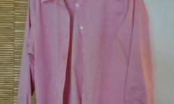 JONES NEW YORK Signature Petite Ladies' Easy-Care Shirt, size L, long sleeved, medium pink in colour, excellent condition, $12 obo.