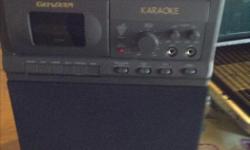 INVERMAY, HWY 5, GENEXXA KAROKE CASSETTE RECORDER SYSTEM. PORTABLE LIGHT MACHINE, MIC. GREAT FOR THAT WANT TO BE SINGER.