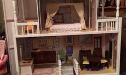 Large Savannah Doll house made by kid craft
Furniture included as shown
Retails around $225 new