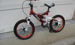 full suspension kids mountain bike
good condition. suitable for ages 4-7