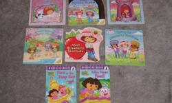 $2 each or 3 for $5
Dora in the deep sea
Dora - follow those feet
Disney's Love poem
My Little Pony - Friends are never far away
My Little Pony - Pinkie Pies Spooky Dream
Barbie and the Magic of Pegasus
Little Einsteins - Butterfly Suits
Cabbage patch