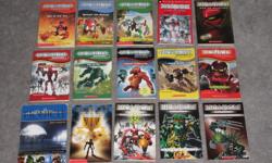 $2 each or 3 for $5
Bionicle Chronicles #1- Tale of the Toa
Bionicle Chronicles #2-Bewareof the Bohrok
Bionicle -Chronicles #3 -Makuta's Revenge
Bionicle - #3 City of Legends
Bionicle Web of Shadows
Bionicle Adventures-Mystery of Metru Nui #1
Bionicle