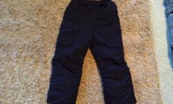 Insulated junior winter ski pants by "Joe". Size 6/7. Will throw in a pair of size 3 black winter boots as a bonus!