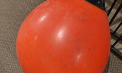 Large orange buoy
approx 30" diameter
Located in Lake Cowichan