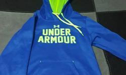 Large semi fitted under Armour sweater. Only worn twice EUC