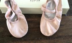 Leather Ballet Slippers Shoes Bloch size 9.5B Toddler
Worn one season comes with box