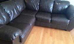 Does anyone upholster leather furniture? Looking to sell our sectional for cheap, as it has seen better days! Purchased for over $1200 only 4 years ago. Only some wear on the cushions, otherwise the couch is still in great condition.
Pictures posted of