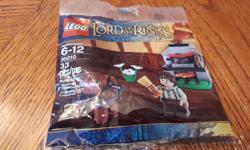 Lord of the Rings Brand New Unopened Lego 33 Pieces Frodo in the cooking corner
