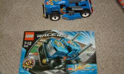 Lego Racer Truck 8668, Side Rider 55, includes pieces and instructions to build, $15