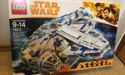 This is a genuine LEGO Star Wars set #75212 called the Millennium Falcon Kessell Run. This LEGO set is brand new, complete and sealed. Has over 1410 LEGO pieces including 6 mini figures.
In perfect condition and sealed. Ideal gift. From a non pet and non