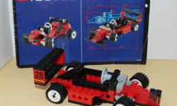LEGO Technic 8808 F1 Racer from 1994. Come with instructions.
There's a second one available for $5 but it does not have instructions with it.