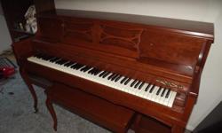 very nice upright piano in good condition, fully strung in tune waiting for a new owner!
comes with piano bench. looking for $300 obo or trade for an acoustic (preferably with a pickup)