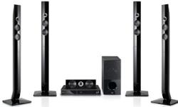 LG HB906TA 3D Blu-ray Home Theater System Product Details
Blu-ray DLNA 3D Ready 5.1 Channel BD Live 2 HDMI
LG HB906TA 3D Blu-ray Smart Home Theater System
Discover the unique listening experience of the LG HB906TA 3D Blu-ray Smart Home Theater System.