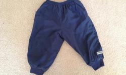 Please Mum Lined Rain Pants in good condition - Size 2 - a must have item for your energetic bean on the west coast!