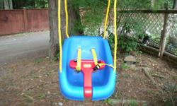 baby swing barely used