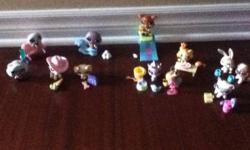Littlest pet shops for sale 164 pet shops with sets=$75
Small set=2-3 pets $5
Big sets=5 pets =$10
This ad was posted with the Kijiji Classifieds app.