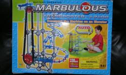 Battery operated marble drop,330 pcs, can build many different configurations.
email or ph, text 250-927-0695