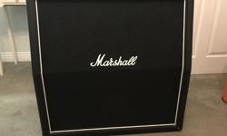 Like new - barely used Marshall 4x12 speaker cabinet, immaculate condition.