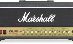 Selling a Marshall JCM2000 DSL50 Watt Head in excellent condition!
Works flawlessly, includes channel switch, and has the classic marshall tube tone.
Dual reverb and a variety of gain options - very versatile. Got my hands on a new toy so I don't need