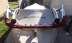 Wakeboard/ski boat, New Dimension tower, tower lights and speakers, teak swim platform, Mastercraft trailer w/surge brakes, 330 HP, 715hrs, Great boat.Very clean. Always stored inside.