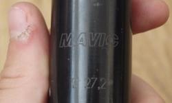 27.2 Mavic Seatpost. Has a few scratches but otherwise it is in good condition.