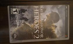 i have for sale Medal of Honor: Heroes 2
make me an offer