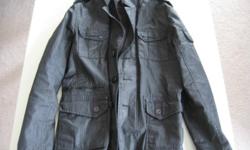 Mens Jack & Jones Advice Blazer/Jacket
- Worn Only Twice
- Owned For One Month
- Mens Size Small
- Purchased From Urban WEM
- Mint Condition; No Wear or Tear
- Black Color
- 100% Authentic Label
- Built-In Liner for Warmth
- Many Front Button Pockets
-