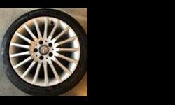 Mercedes C230 rims and almost new tires used one season. 4 x 17? 5 bolt 112mm on 225 45z tires
Posted with Used.ca app
