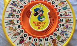 Mickey Mouse ABC Crank Toy