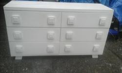 Very cool retro dresser in good condition with a unique look approximately 50 inches wide a foot-and-a-half deep and 3 feet tall
includes free delivery
please reply with a phone number so that I can arrange delivery or answer any questions you may have