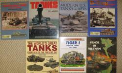 I have Military books for sale in great condition. Approximatly +100 books to choose from. Please Contact me and I will be happy to give you a price. Also VHS movies available.
 
Denis