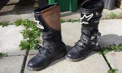 Alpinestar Tech 6 motocross boots, Size 10us, used one season, 5 years old, excellent condition. $160 Firm.
