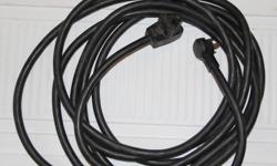 25 foot electrical extension cord for plugging your motor home or trailer in for electricity.